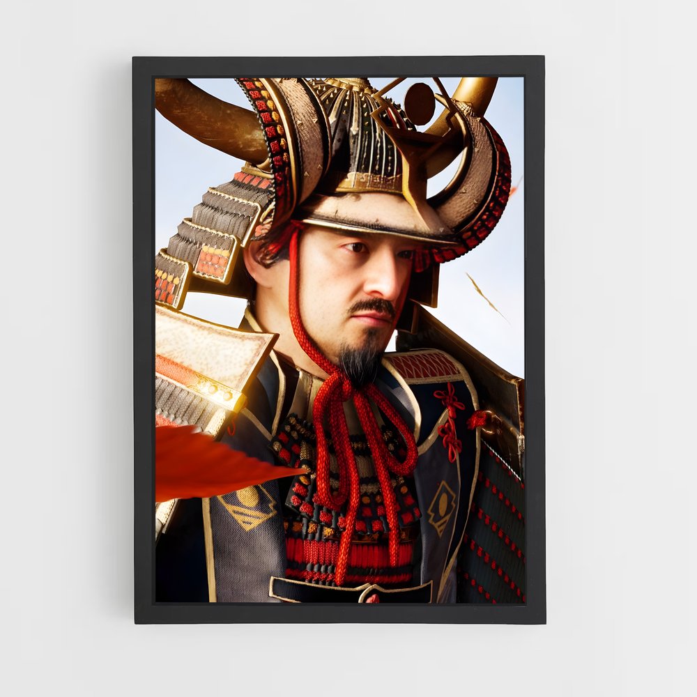 Poster L'Héritier du Bushido – affiche Ghost of tsushima (vue 2)